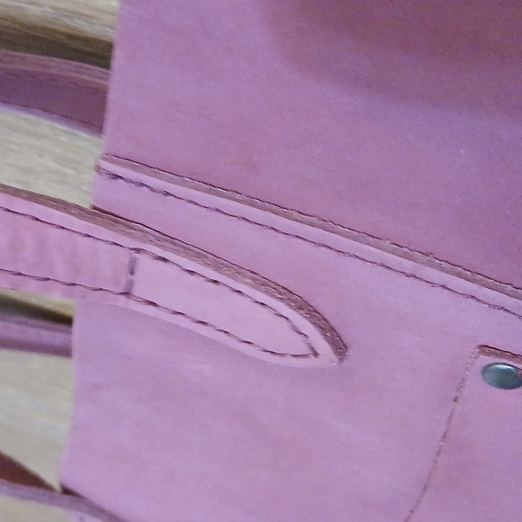 Portland Leather Juliette Bag In Foxglove Color Like New! Lovely! - Picture 6 of 11